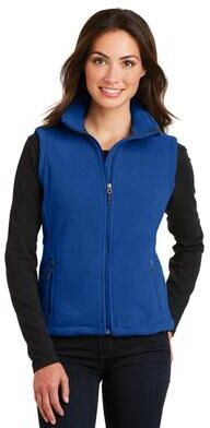 Port Authority L219 Women's Value Fleece Vest in True Royal Blue size XS