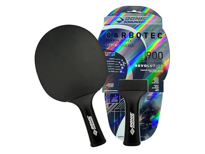Schildkröt Tafeltennisbatje CarboTec 900, concaaf