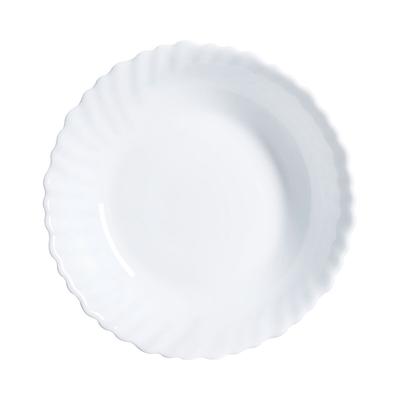 Luminarc Weiße Platte 28 cm Feston