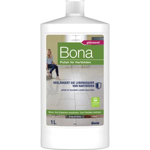 Bona Bodenpflege Stein-, Fliesen- & Laminat-Polish, schützt alle Hartböden, 1 Liter