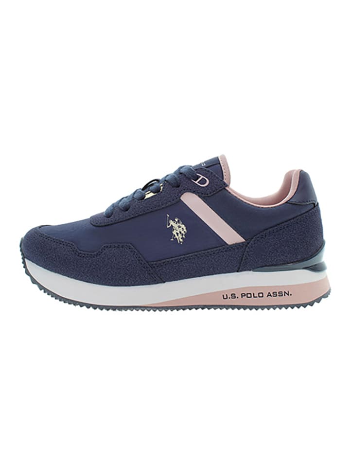 U.S. Polo Sneakers "Frisby" in Dunkelblau - 37