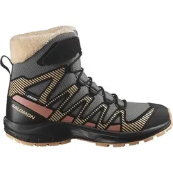 SALOMON Kinder Stiefel SHOES XA PRO V8 WINTER CSWP J Pewter/Bla, Größe 37 in Grau Grau