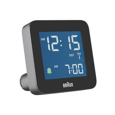 Braun BC09B-DCF Wecker Schwarz Alarmzeiten 1 Zweizeilig
