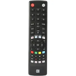 D2 Diffusion Télecommande universelle 4 en 1 TV + TNT + DVD + AUX (Universal Fernbedienung, Infrarot), Fernbedienung, Schwarz