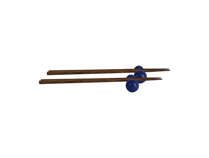 Byon Baguettes Porto avec support, lot de 2 Bleu