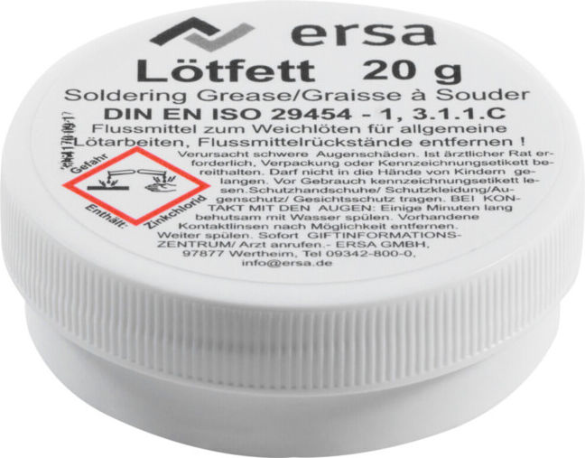 Graisse à souder électronique ERSA (0FT01)
