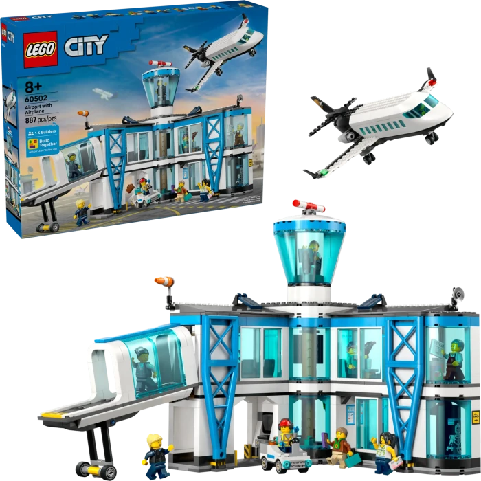 LEGO City 60502 Flughafen mit Flugzeug