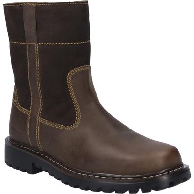 Stiefel JOSEF SEIBEL "Chance, braun", Herren, Gr. 42, braun (moro), Obermaterial: 100% Rindsleder Leather cow., Schuhe Stiefel