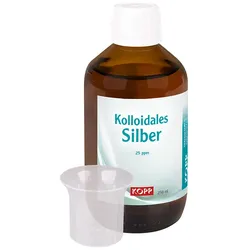 Kolloidales Silber - Konzentration 25 ppm