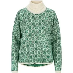 DALE OF NORWAY Dale of Norway Damen Rollkragen o. RV W FIRDA SWEATER, Größe XS in Grün Grün