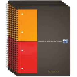 Oxford, Heft + Block, Notizbuch (A4, Kariert, Harter Einband)