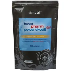 POWER EIWEISS plus Protein Shake Pulver Vanille 500 g