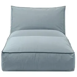 blomus Gartenliege Stay Daybed S 80x25x190 cm Polyester Blau