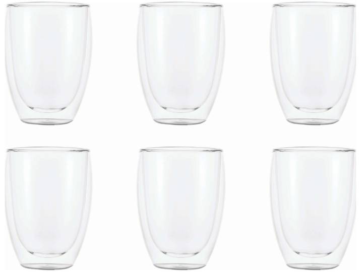 Bodum Glas Doppelwand Pavina 35cl 6 Stück