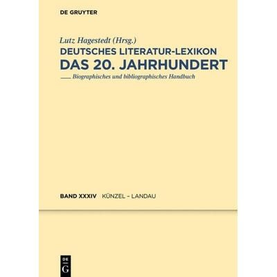 Künzel - Landau, Gebundene Ausgabe von [unknown], De Gruyter, 978-3-11-067766-9