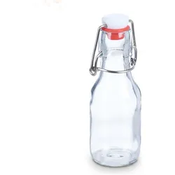 Relaxdays Bügelflasche, Einmachgläser, Transparent