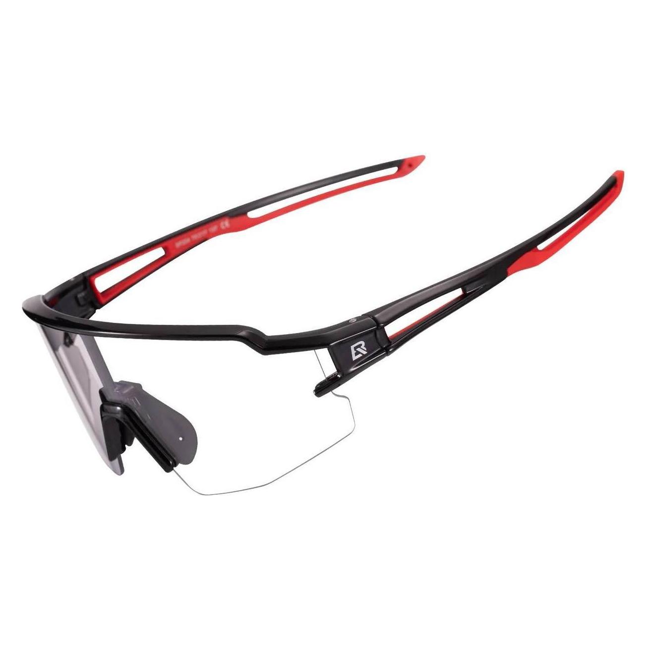 Rockbros Photochromic UV400 (Black, Red, UV400) (1701423730)