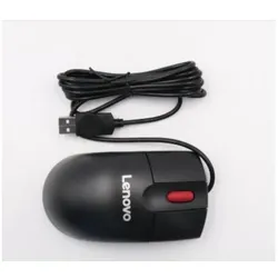 Lenovo Mouse (Kabelgebunden), Maus, Schwarz