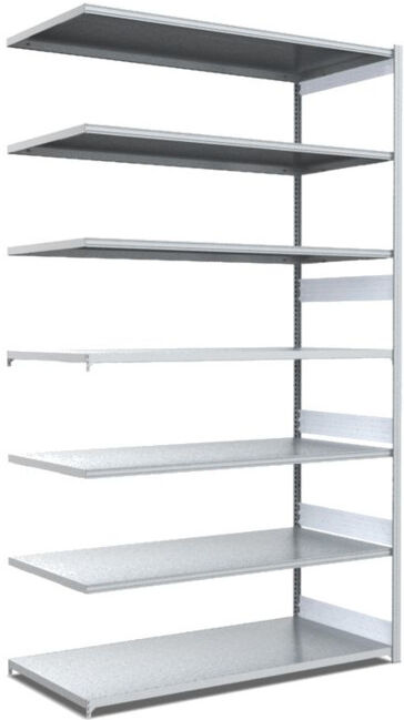 Type d'étagère Bito Type:L,M,S 40mm Set d'étagères / M 200kg 2999x1296x824 galvanisé (C1231-0054)