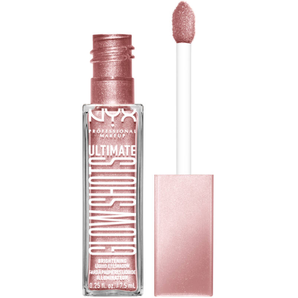 NYX Professional Makeup Ultimate Glow Shots Liquid Shimmery Eyeshadow 7,5mL Grapefruit