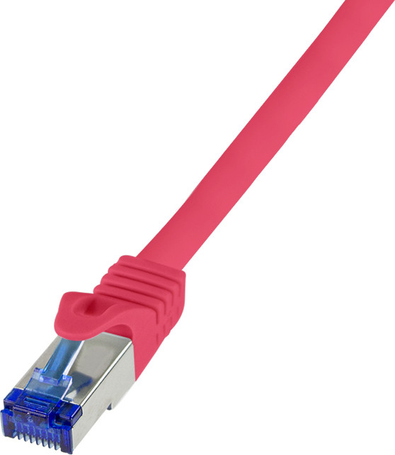 Logilink Ultraflex Patchkabel Cat.6A S/FTP, Rood, 3 m