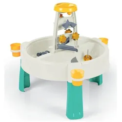 Dolu 2-in-1 Wasser und Sand Aktivitätstisch weiss grün