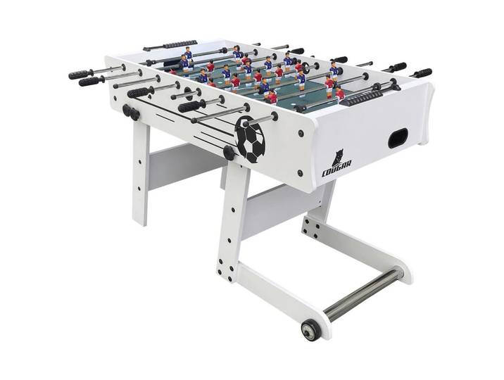 Scorpion, Weiß, Holz, 61x81x122 cm, Torzähler manuell, seitlicher Balleinwurf, Ballrücklauf an beiden Kopfenden, klappbar, Freizeit, Sport & Fitness, Spieltische