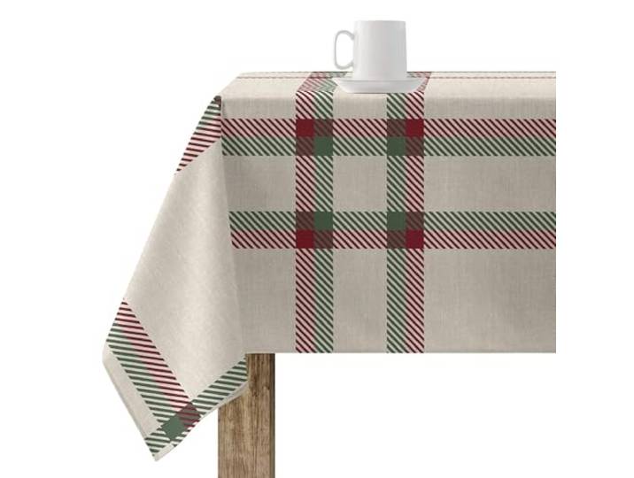 BELUM Nappe de Noël Nappe Anti-Taches Table rectangulaire résinée Nappe résinée (Acte plastifié) Nappe de Table Nappe de Table Maison (200 x 140 cm)