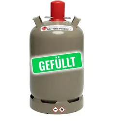 11 kg Propan-Gasflasche  gefüllt