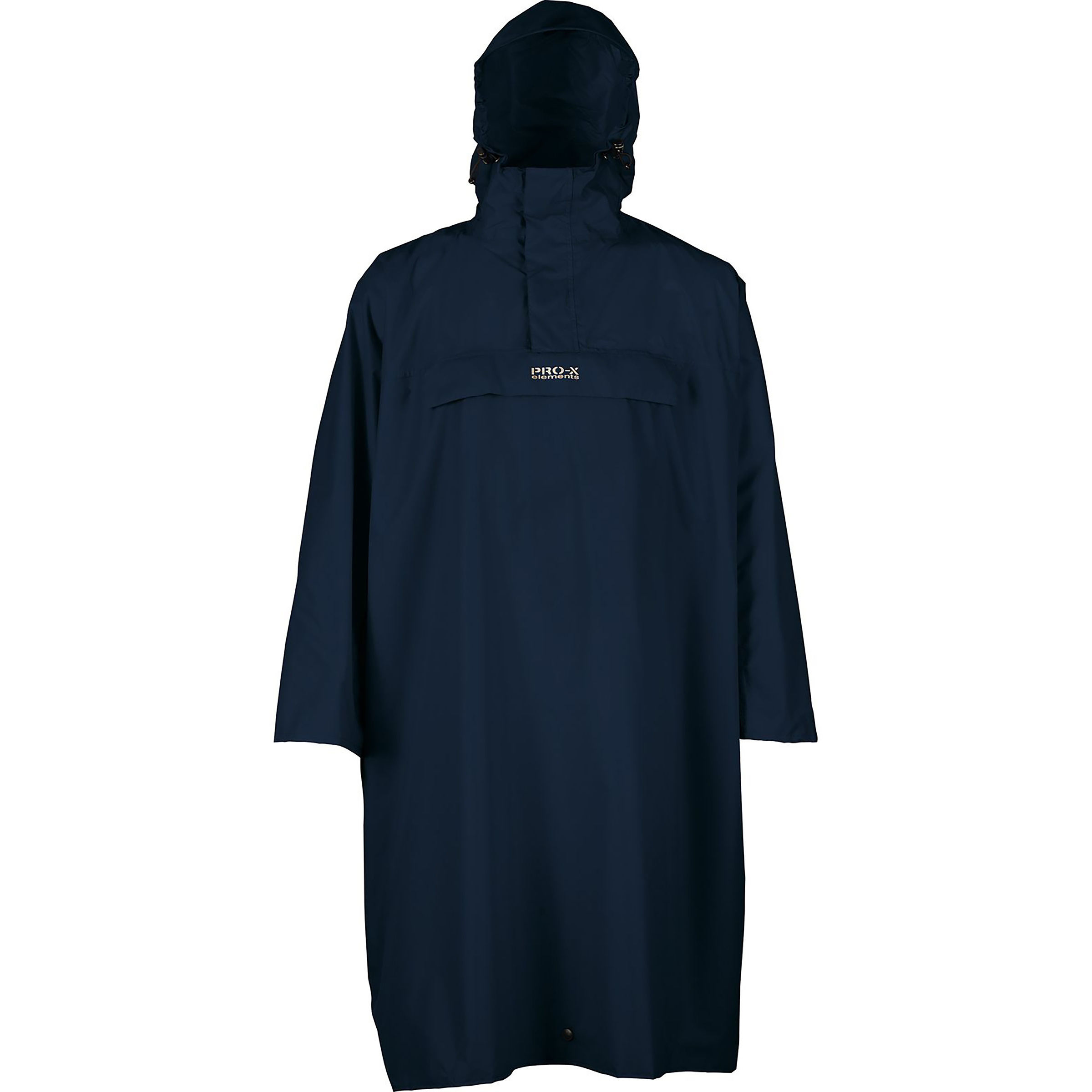 PRO-X Elements Arosa Poncho Regenjacke blau Größe L Trekking Klein verpackbar Wasserabweisend
