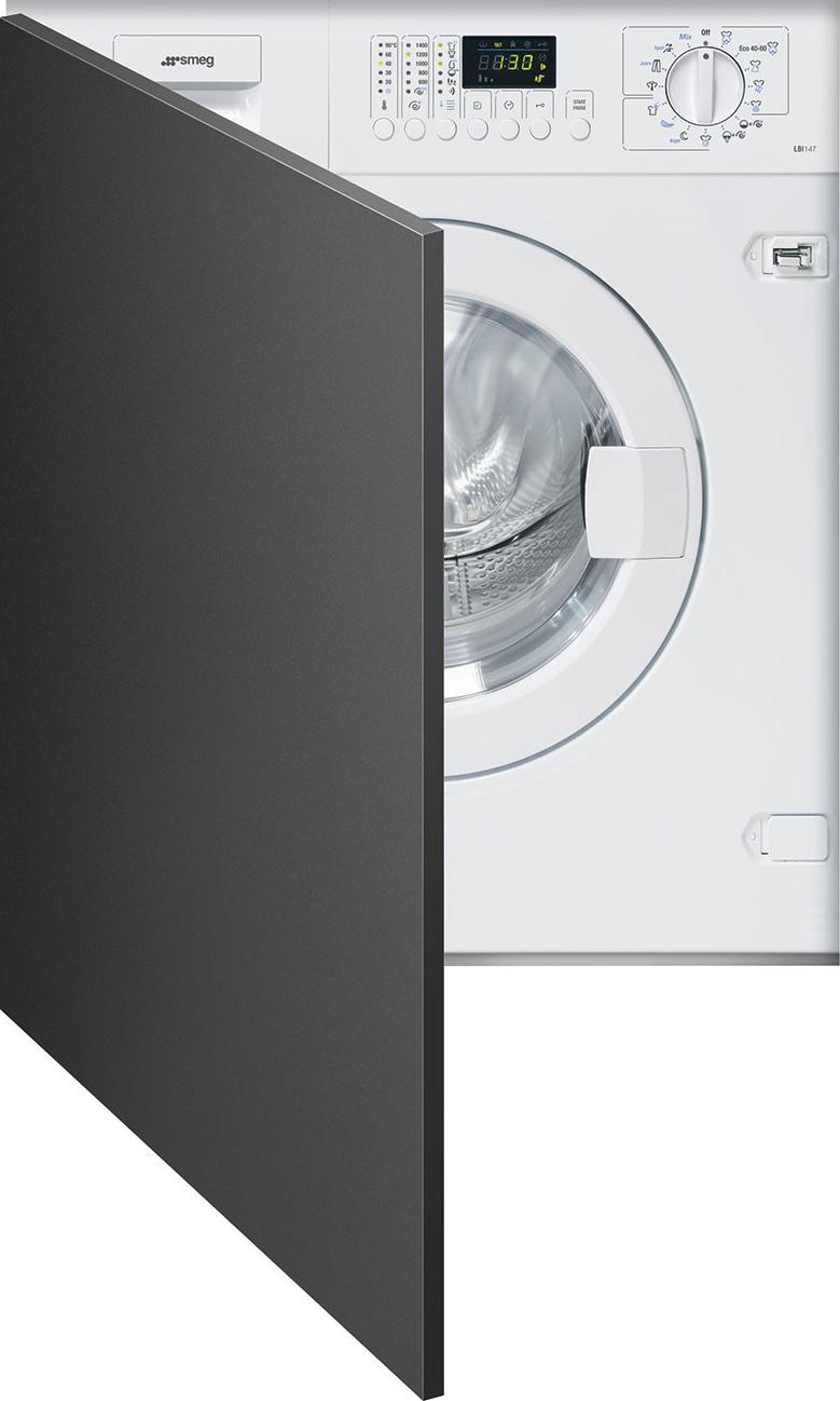 Smeg LBI147 Waschmaschine Frontlader 7 kg 1400 RPM E Weiß