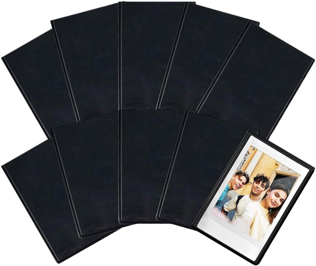ShopVlot Magnetische fotolijsten 10 stuks - Zwart - 9,5 x 6,3 cm