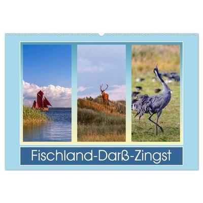 Fischland-Darß-Zingst (Wandkalender 2027 DIN A2 quer), CALVENDO Monatskalender