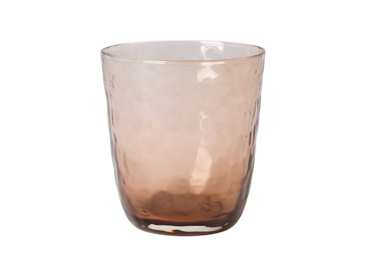 Broste Copenhagen Verre Hammered 33,5 cl Marron