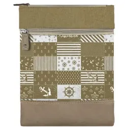 Canvas Crossbag 075 (Rechtecke sand)