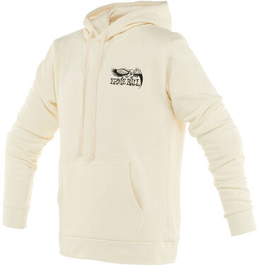 Ernie Ball Hoodie Classic Eagle Natural L Naturel avec impression noire