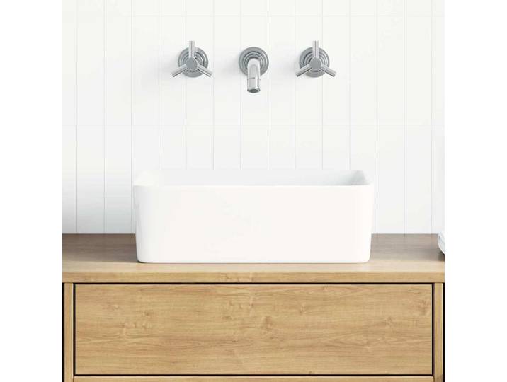 VIDAXL WASHBAIN 40X30X13 CM Keramik Weiß