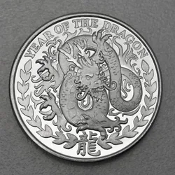 Silbermünze 1oz "Drache" 2012 Somaliland Lunar – Year of the Dragon (Somalia)