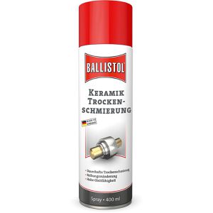 Ballistol Multifunktionsöl 25640 Keramik Trockenschmierung, silikon-, PTFE- und Harzfrei, für innen, Spray 400 ml