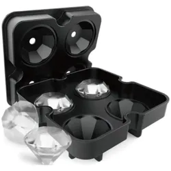 Silikonform für Eis-Diamanten