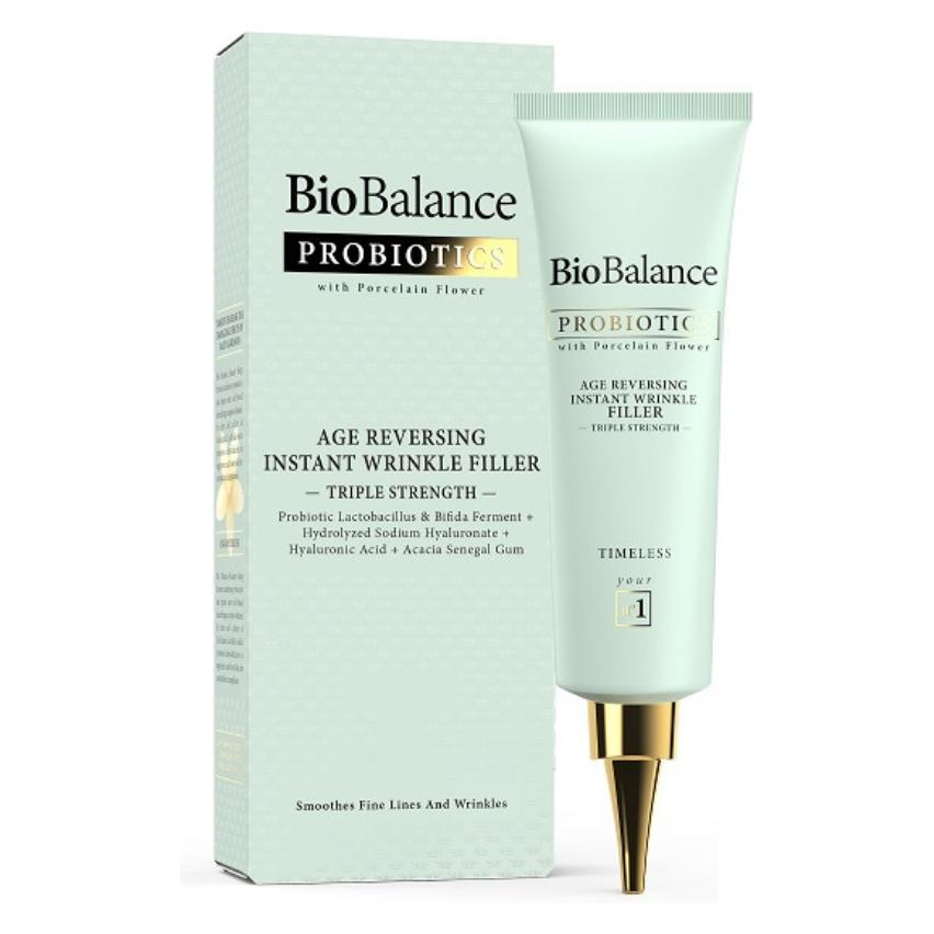 Biobalance Bio Balance Anti-Aging-Serum gegen Falten, feuchtigkeitsspendend, aufpolsternd und glättend, für (30 ml) (74848001)
