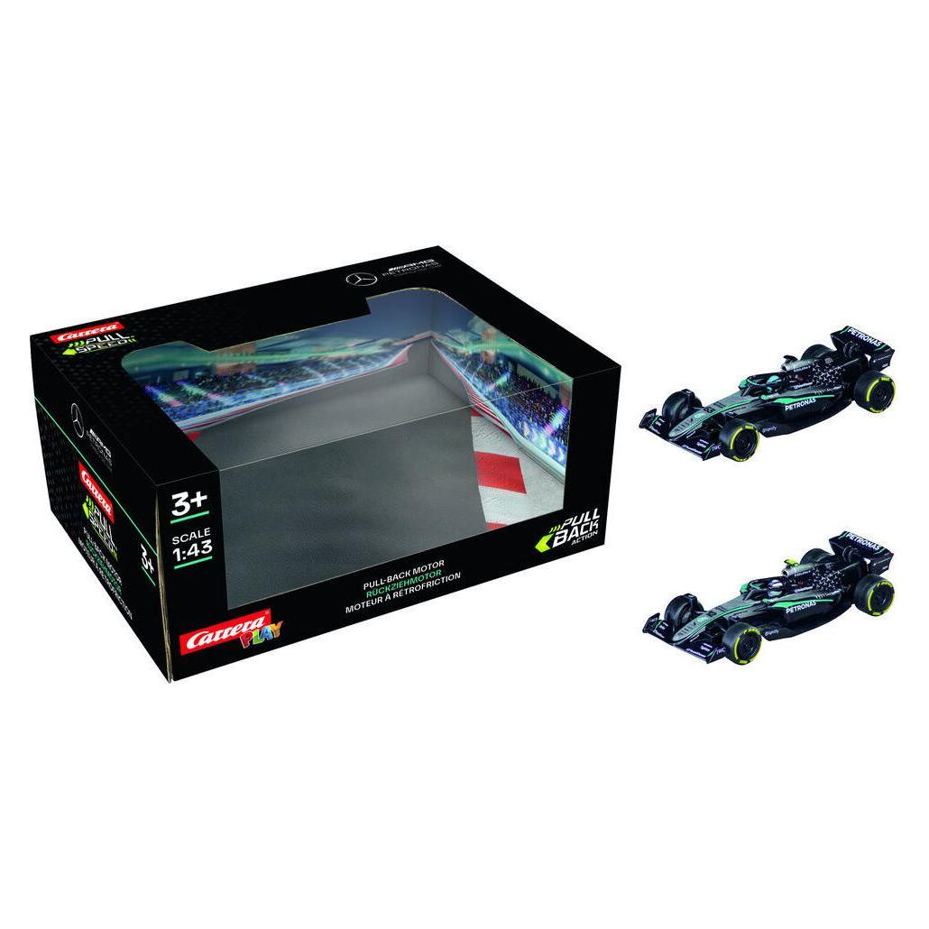 Carrera F1 Mercedes AMG Petronas Twinpack pack 2 cars pull back (417795)