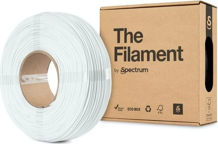 The Filament ReFill PETG 1.75mm Snow White 1kg