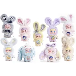 Shenzhen Mabell Animation Development Original Character blind box pack 6 figurines mini Meya & Mocici Candy Heart Rabbit
