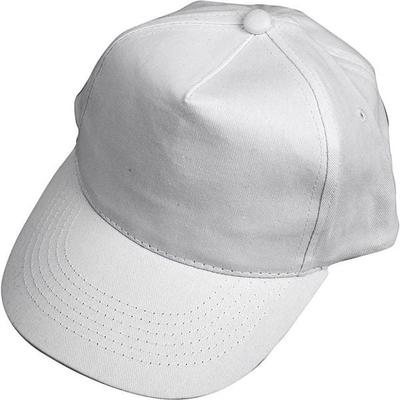 Creativ Company Kappen und Mützen Cap, Weiß, 49,5-56 cm, 1 Stück