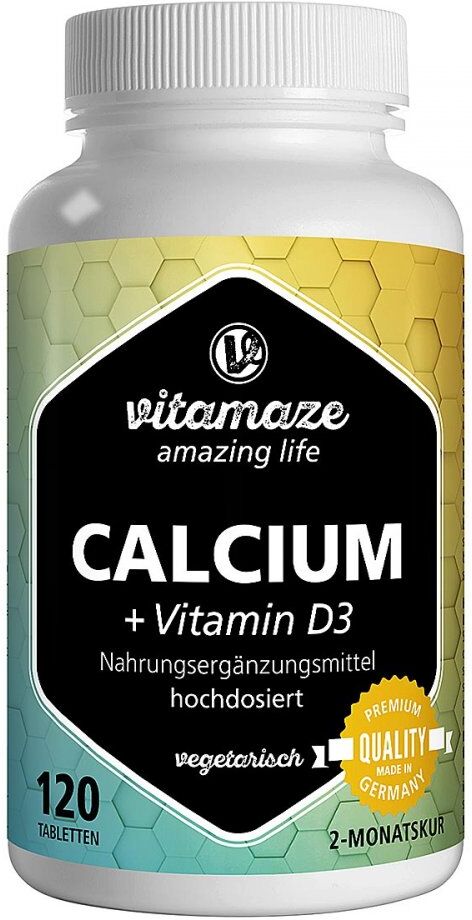 Calcium D3 600 mg/400 I.e. vegetarisch Tabletten 120stk