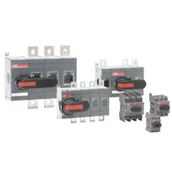 ABB OT1600E04P Lasttrennschalter 4-polig 1600 A, mit Griff und Welle 1SCA022860R6740