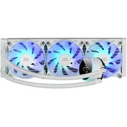 Mars Gaming ML-LCD360W, CPU Wasserkühler, Weiss