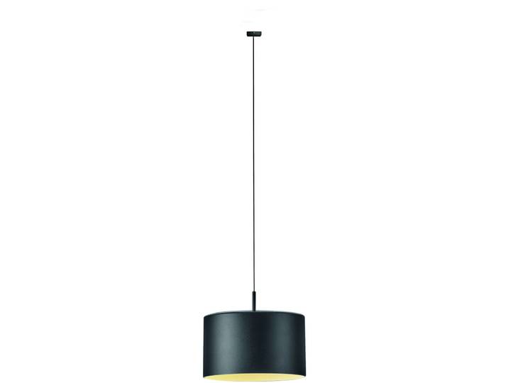 Bankamp Designer-Pendellampe Strada Pro Grand Metal schwarz Aluminium/Acryl 1700 lm Dimmbar - LED - Lichtfarbe: Extra warmweiss- LED Energiesparlampe