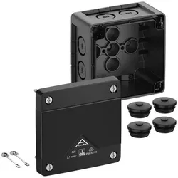 SPELSBERG Abzweigkasten 92x92mm Kunststoff schwarz Abox Pro 025-L/schwarz IP66/IP67/IP69 IK09